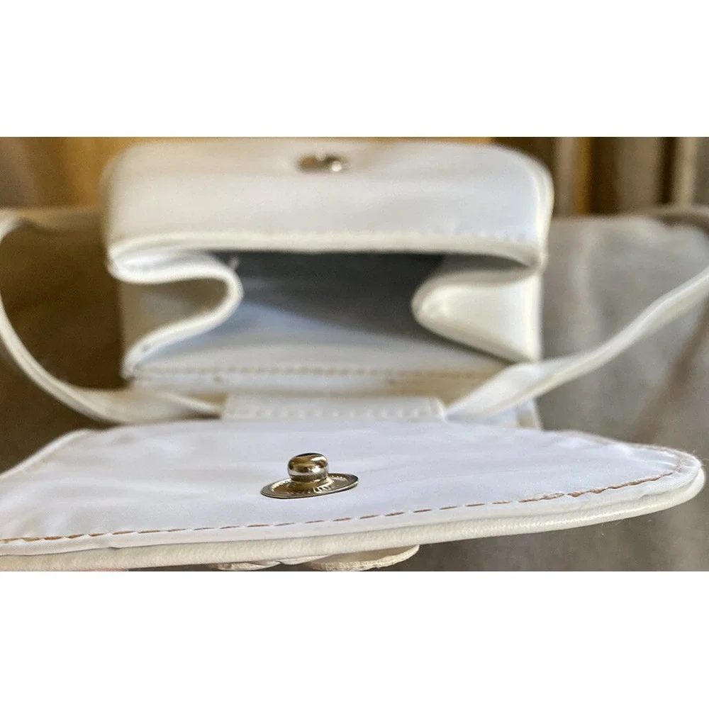 Vtg Elissa Craig International Flower Girl Dress Communion Lace Purse Sz 7 Flaw